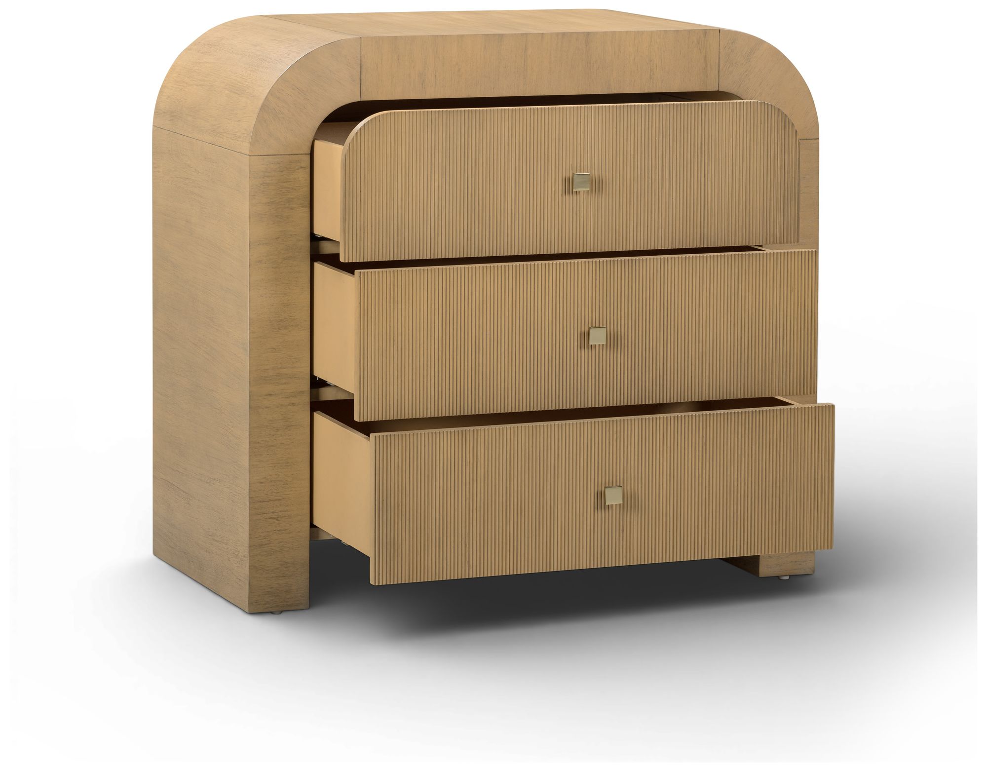 Image 4 Hump Natural Arched 3-Drawer Chest more views