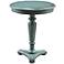 Hunkel Weathered Blue Accent Table