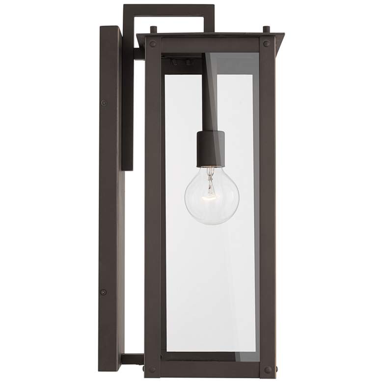 Image 3 Hunt 20 3/4" High Oiled Bronze Aluminum Outdoor Wall Light more views