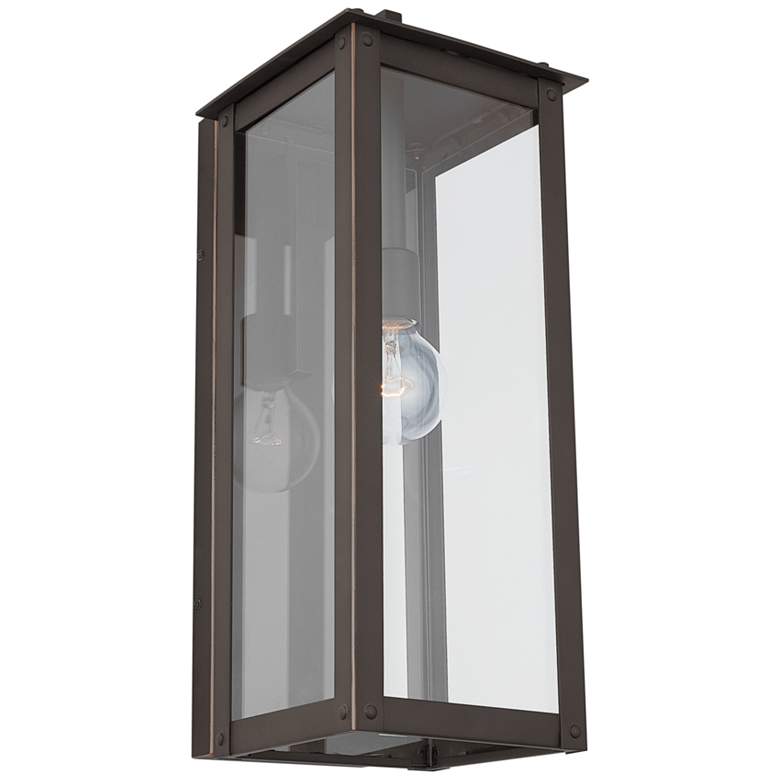Image 4 Hunt 20 3/4" High Oiled Bronze Aluminum Outdoor Wall Light more views