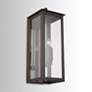 1_Hunt 29"H Oiled Bronze Aluminum 4-Light Outdoor Wall Light
