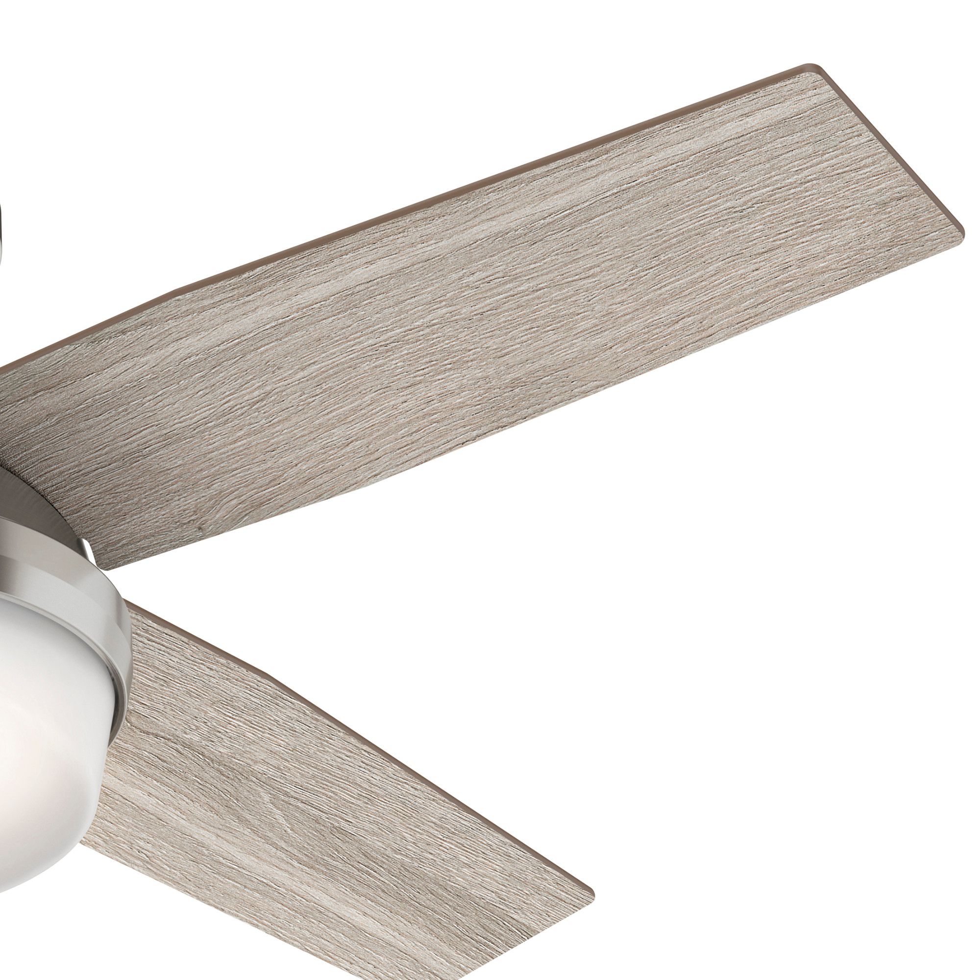 Hunter 44" Dempsey Brushed Nickel LED Indoor Ceiling Fan with Remote