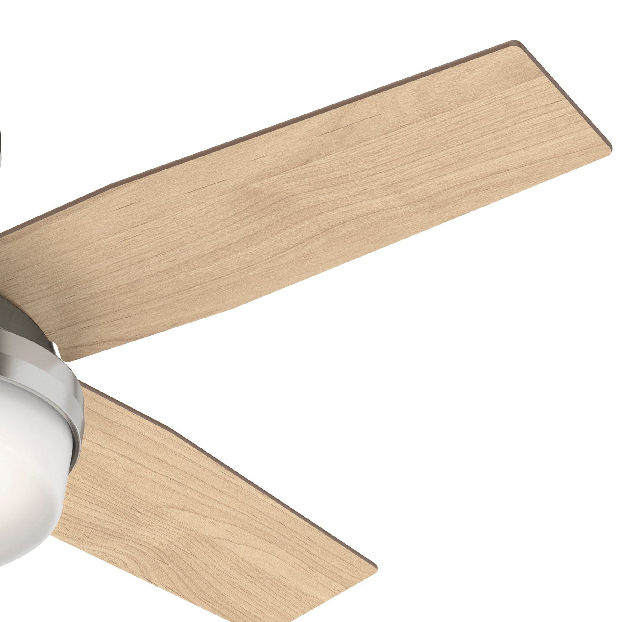 Hunter 44" Dempsey Brushed Nickel LED Indoor Ceiling Fan with Remote