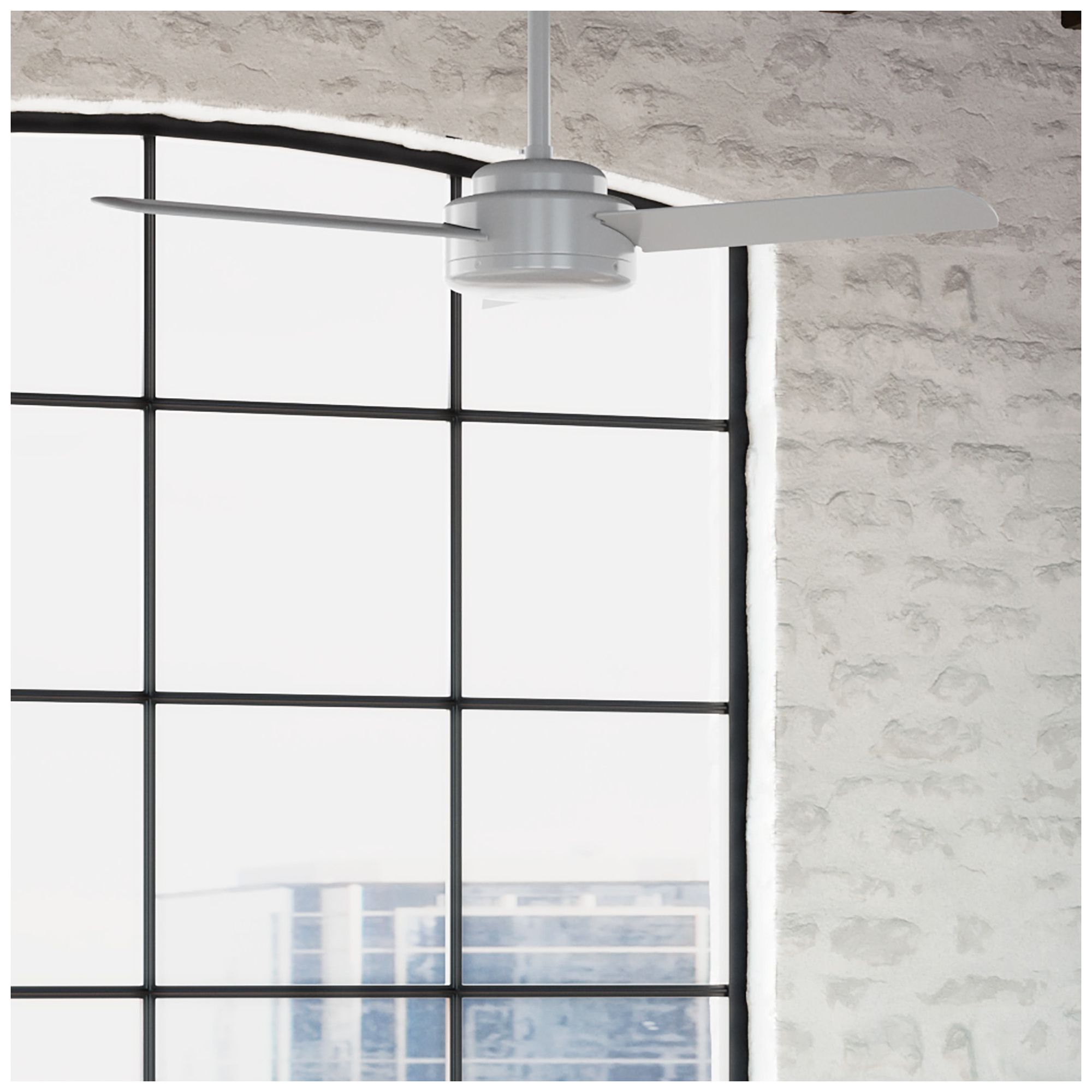 Image 4 Hunter 44 inch Presto Dove Grey Ceiling Fan and Wall Control more views