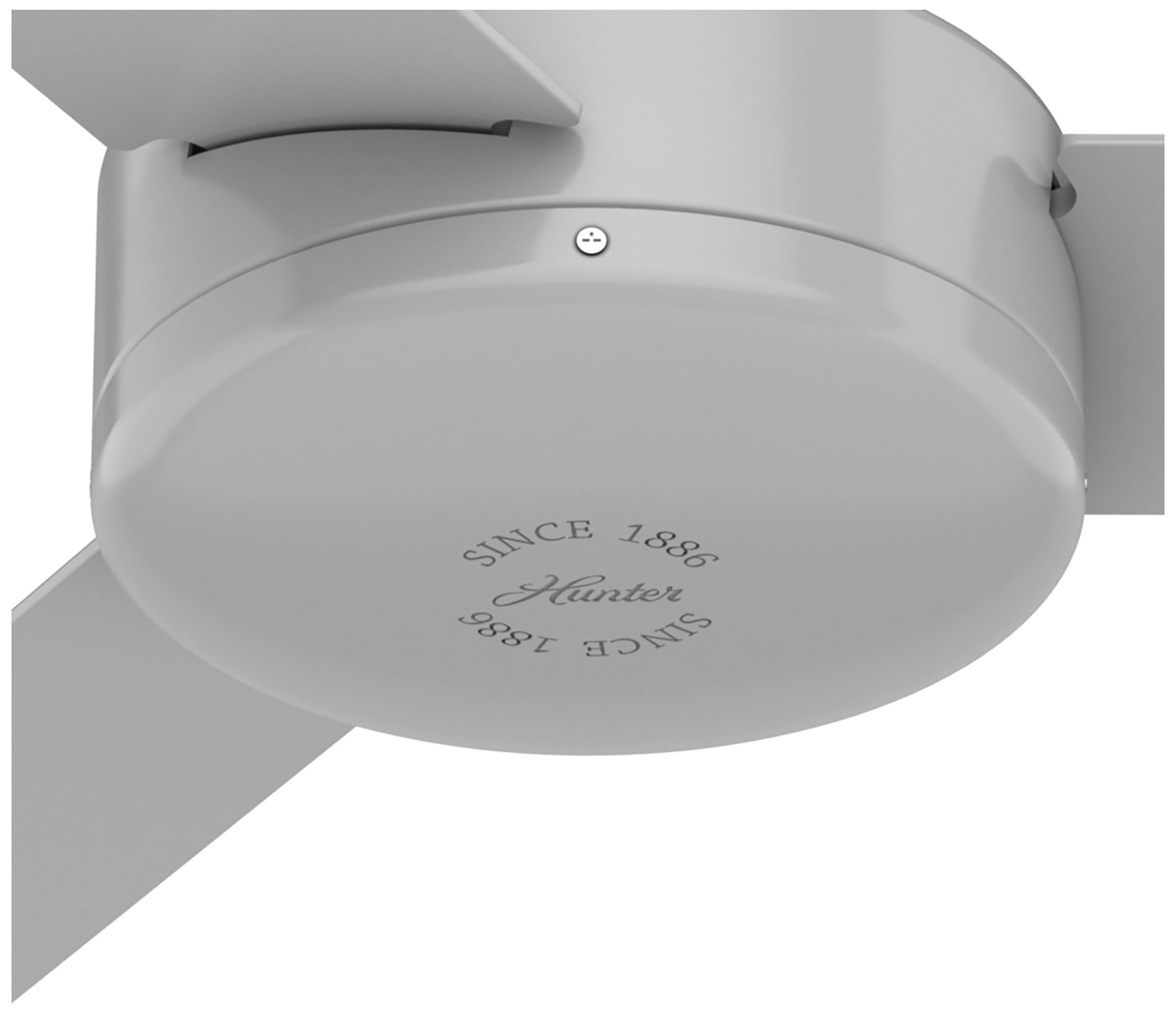Image 6 Hunter 44 inch Presto Dove Grey Ceiling Fan and Wall Control more views