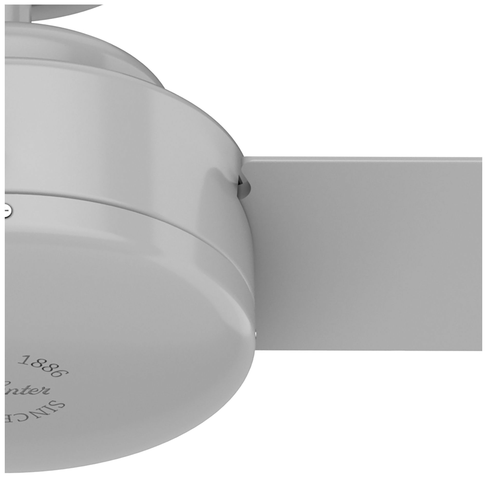 Image 7 Hunter 44 inch Presto Dove Grey Ceiling Fan and Wall Control more views