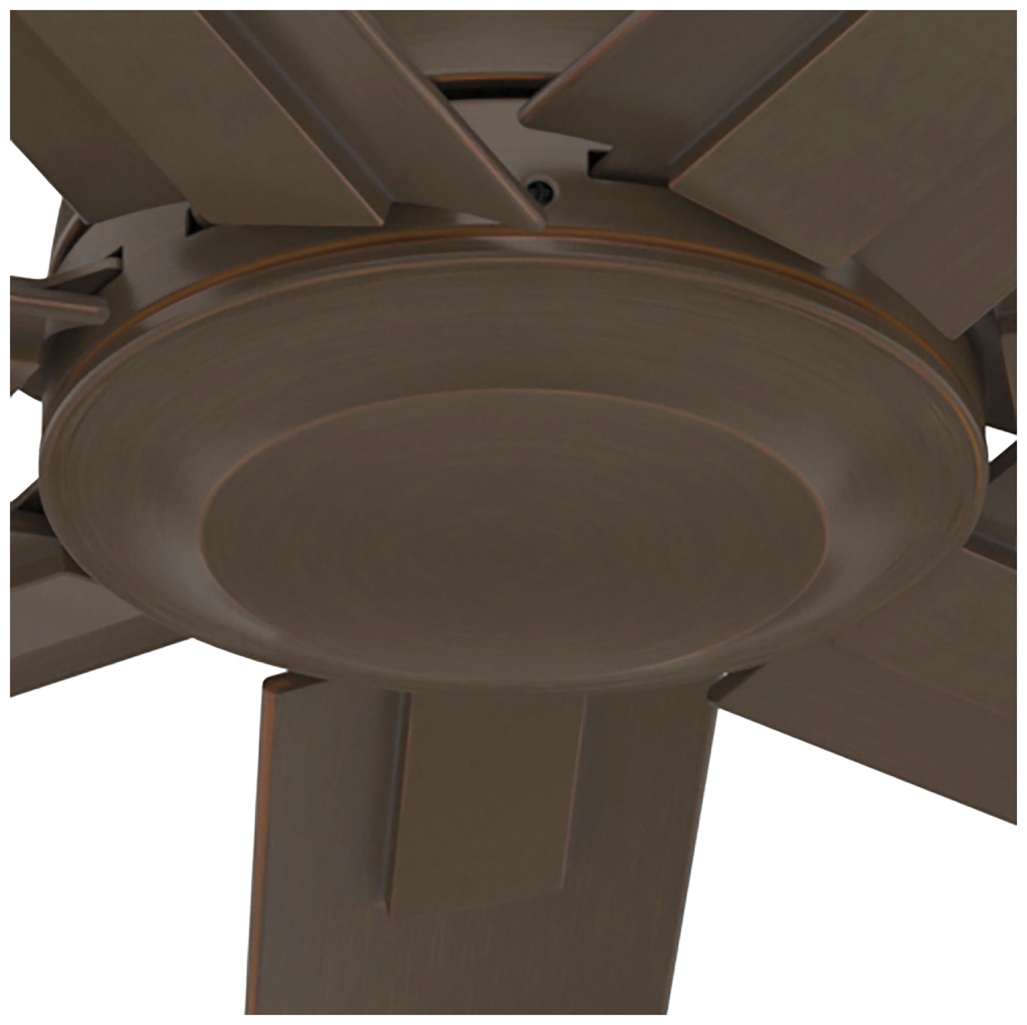 Hunter 60" Downtown ENERGY STAR Matte Bronze Damp Rated Ceiling Fan