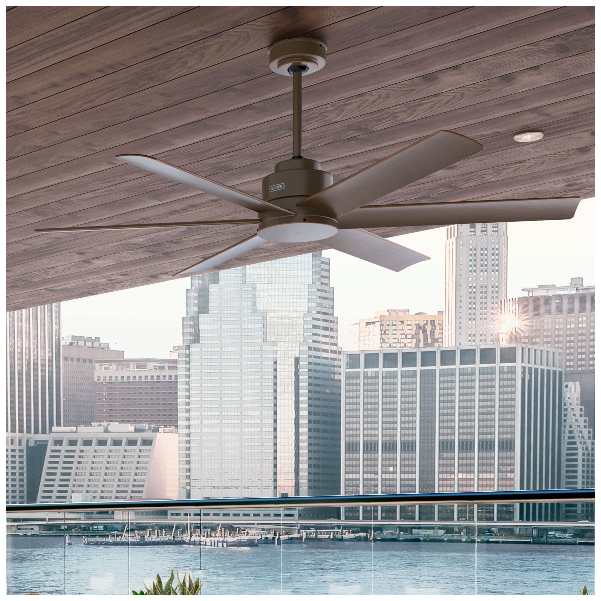 Image 5 Hunter 60" Kennicott ENERGY STAR Matte B more views