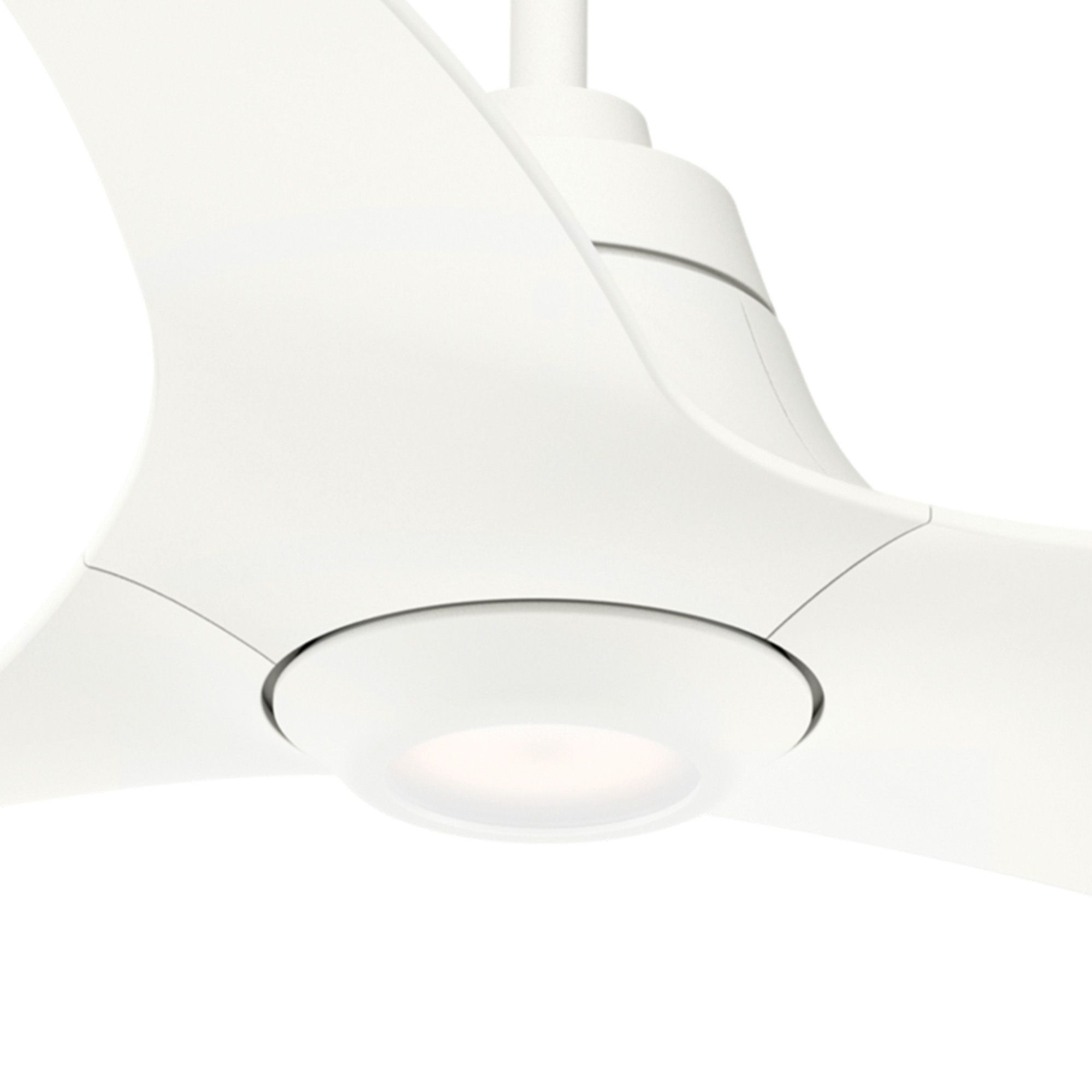 Hunter Arwen LED 60 in Matte White ENERGY STAR Outdoor Fan