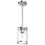 1_Hunter Astwood 6" Wide Polished Nickel Mini Pendant