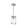 5_Hunter Astwood 6" Wide Polished Nickel Mini Pendant more views