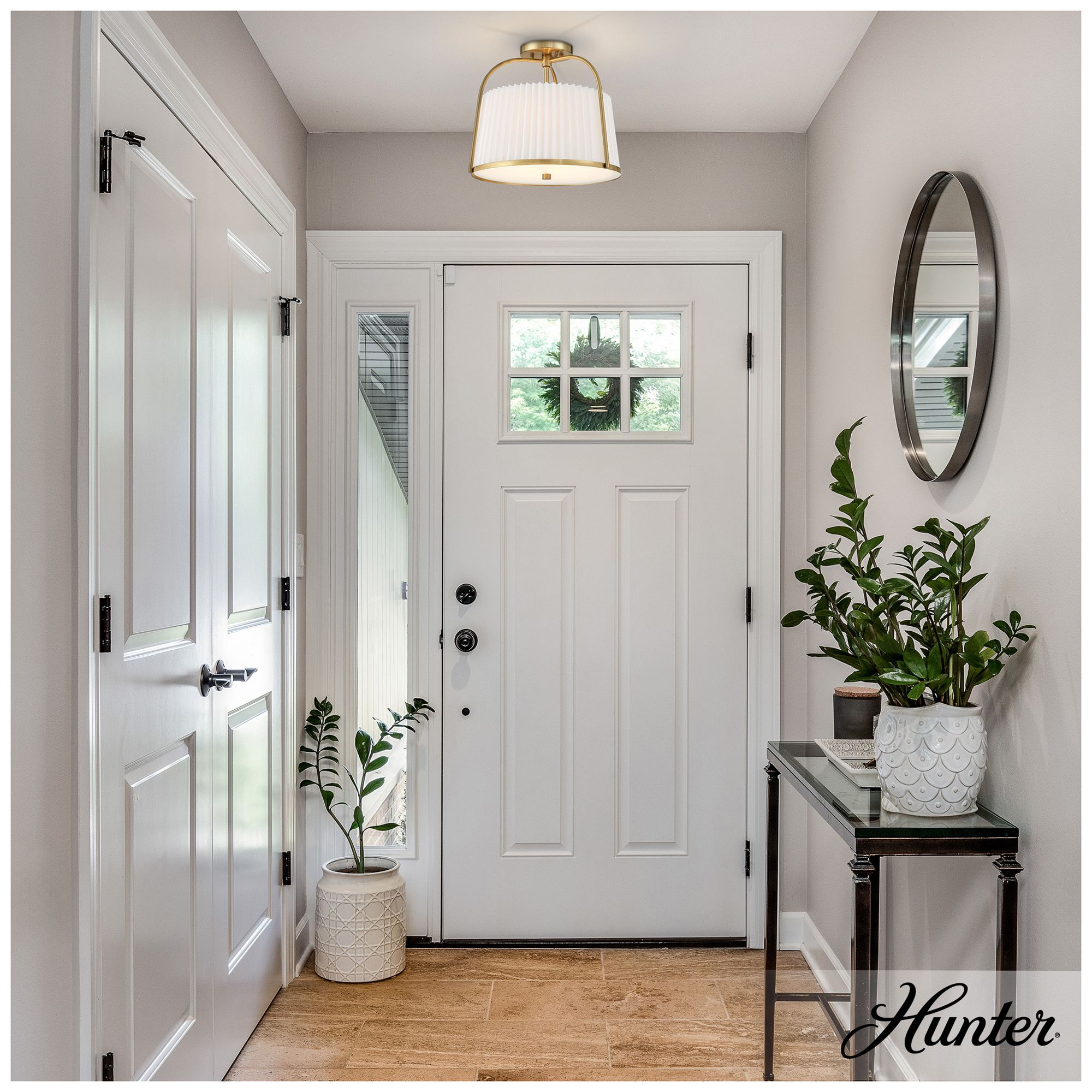 Image 3 Hunter Atmore Alturas Gold 2 Light Large more views