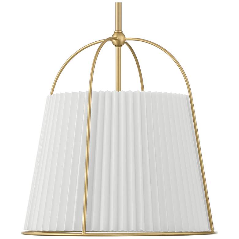 Image 1 Hunter Atmore Alturas Gold 3 Light Large Pendant Ceiling Light Fixture