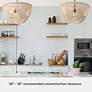 7_Hunter Autumndale Matte Bronze 4 Light Large Pendant Ceiling Light Fixture more views