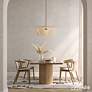 3_Hunter Autumndale Matte Bronze 6 Light Medium Chandelier more views