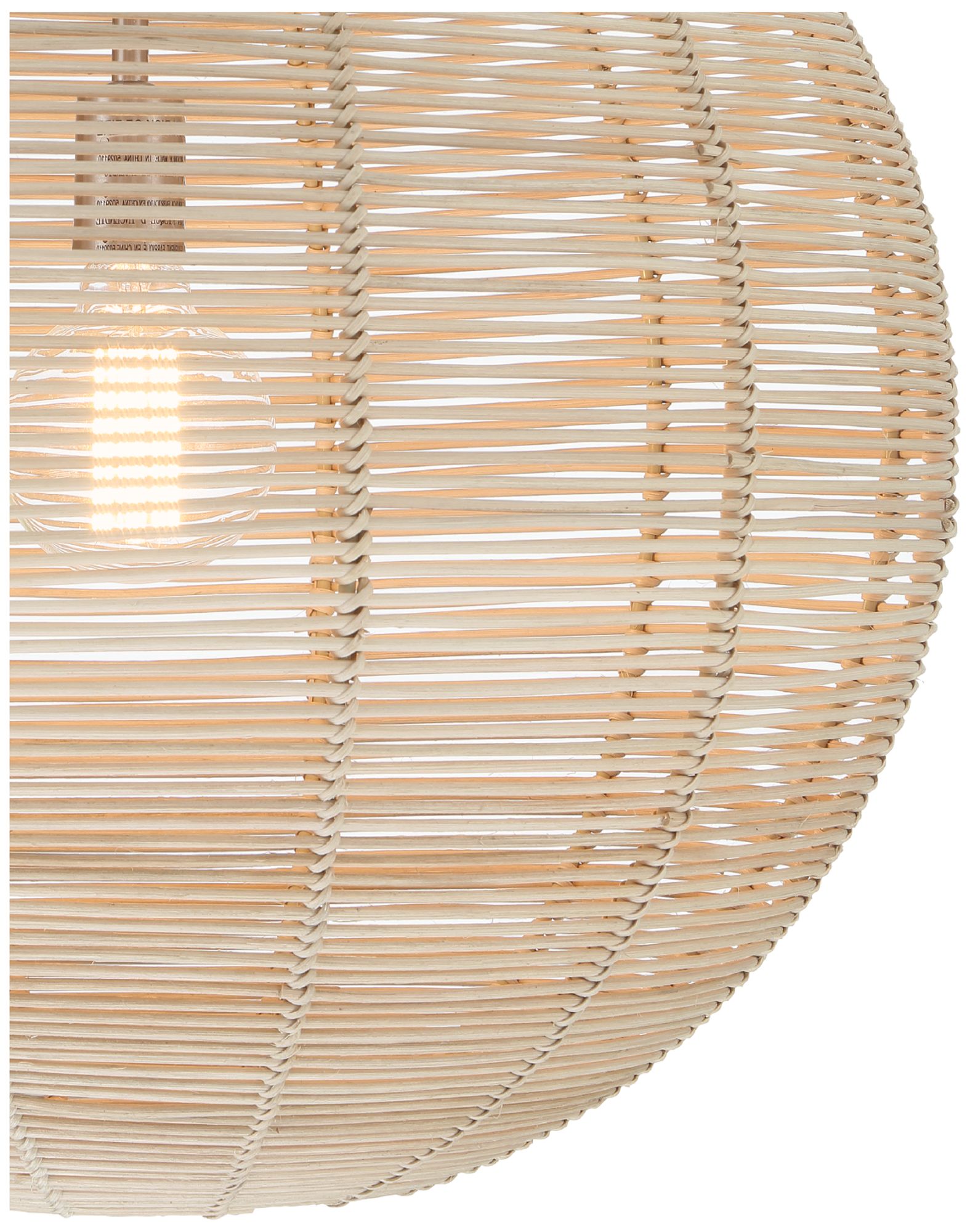 Hunter Berkeley Brushed Nickel 1 Light Large Pendant Ceiling Light Fixture