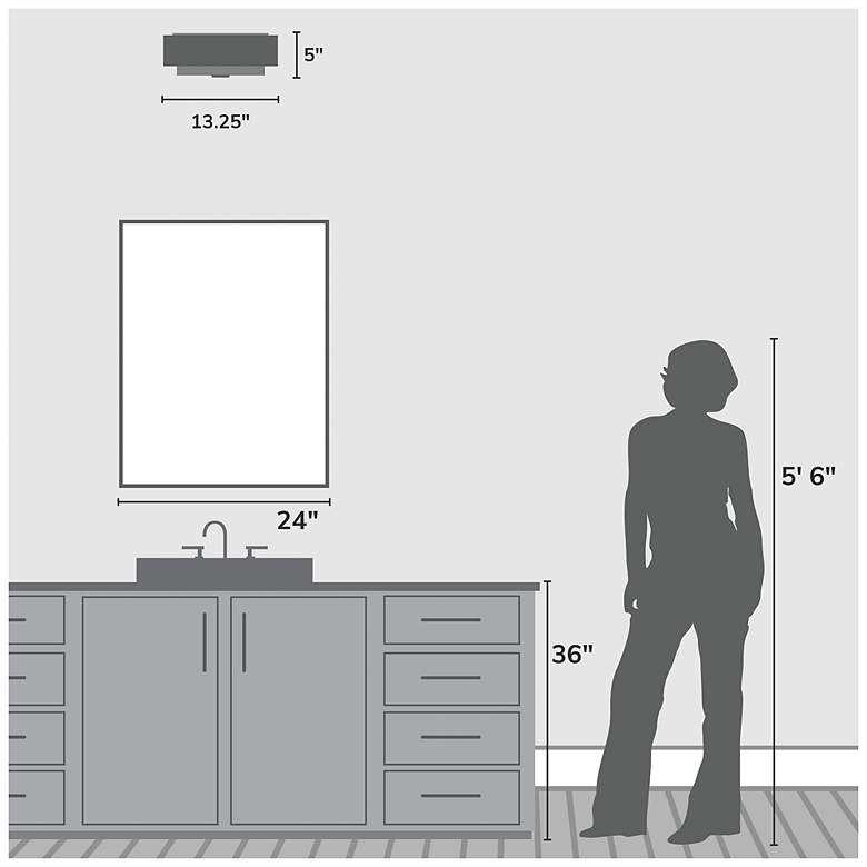 Image 7 Hunter Brookside Luxe Gold with Frosted Glass 2 Light Flush Mount more views