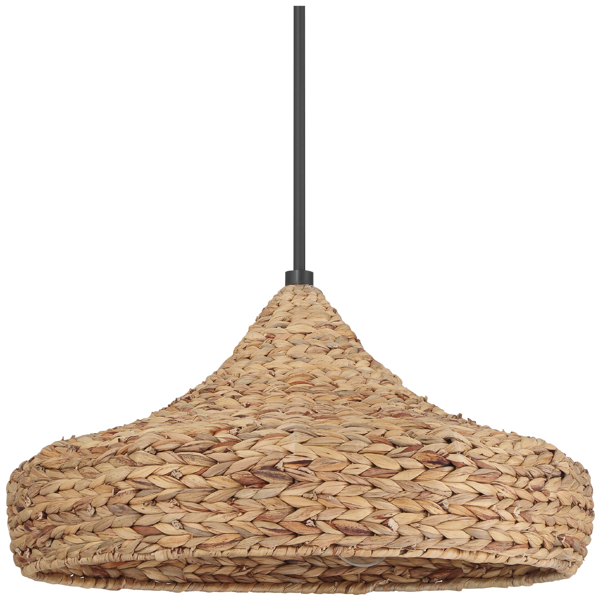 Hunter Cambria Matte Black 3 Light Extra Large Pendant