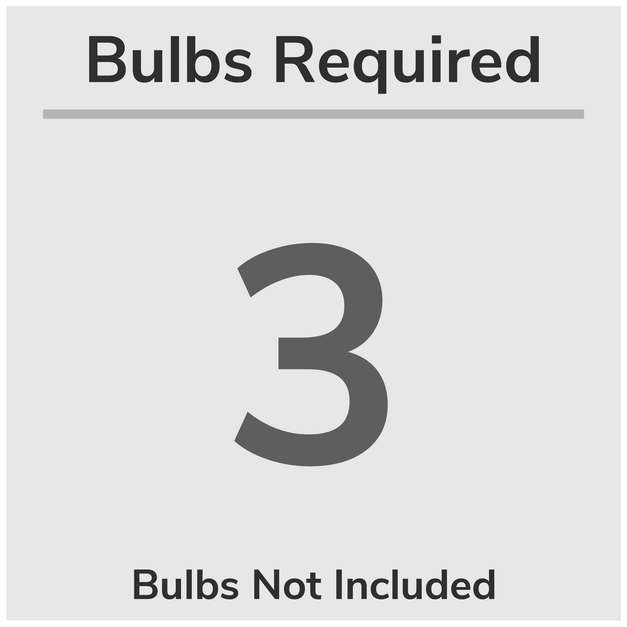 Hunter Cambria Matte Black 3 Light Large Pendant Ceiling Light Fixture