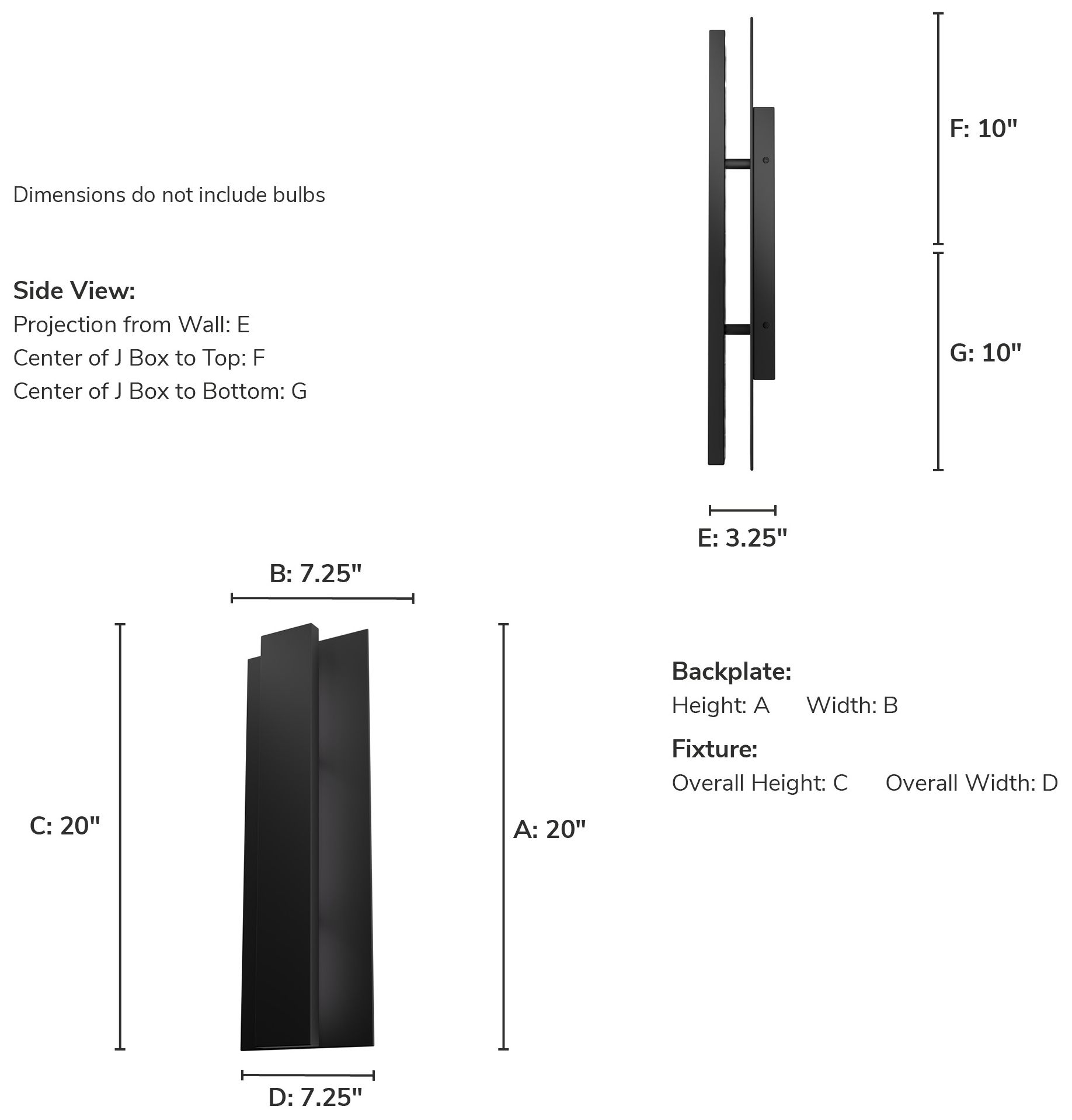 Image 4 Hunter Canoga Jasmine Roth Matte Black WeatherMax LED Large Wall Light more views