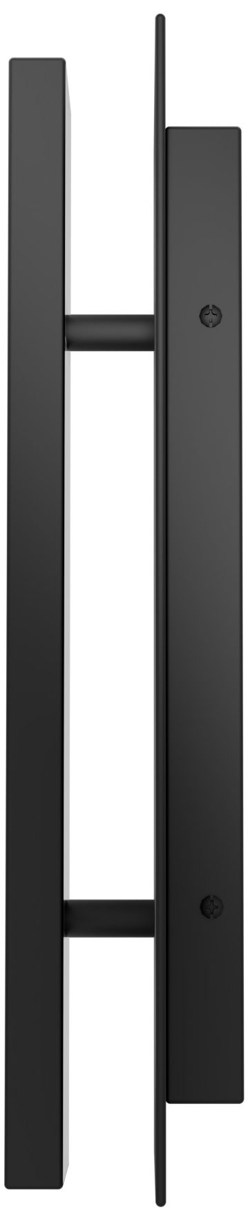 Hunter Canoga Jasmine Roth Matte Black WeatherMax LED Medium Wall Light