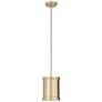 Hunter Capshaw Alturas Gold with Painted Cased White Glass 1 Light Pendant