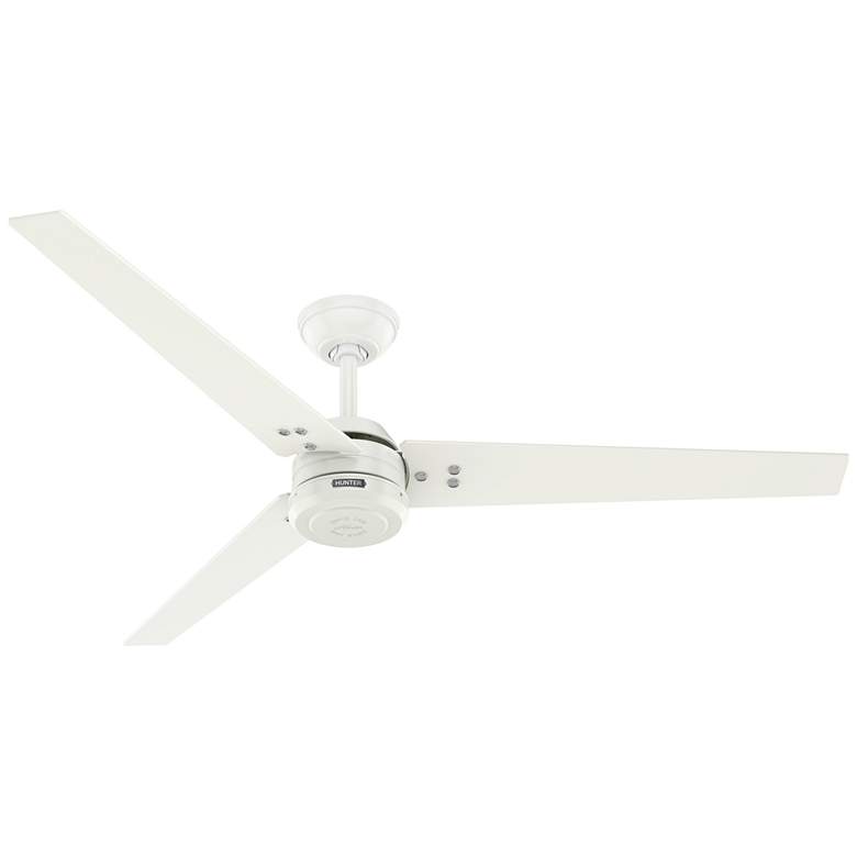 Image 2 Hunter Cassius 60 in Fresh White ENERGY STAR Outdoor Fan