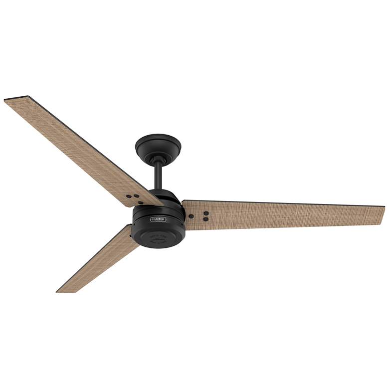 Image 2 Hunter Cassius 60 in Matte Black ENERGY STAR Outdoor Fan