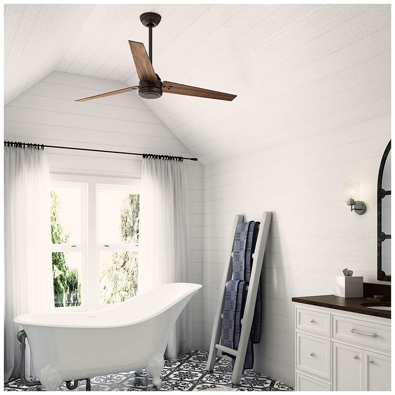 Image 4 Hunter Cassius 60 in Premier Bronze ENERGY STAR Outdoor Fan more views