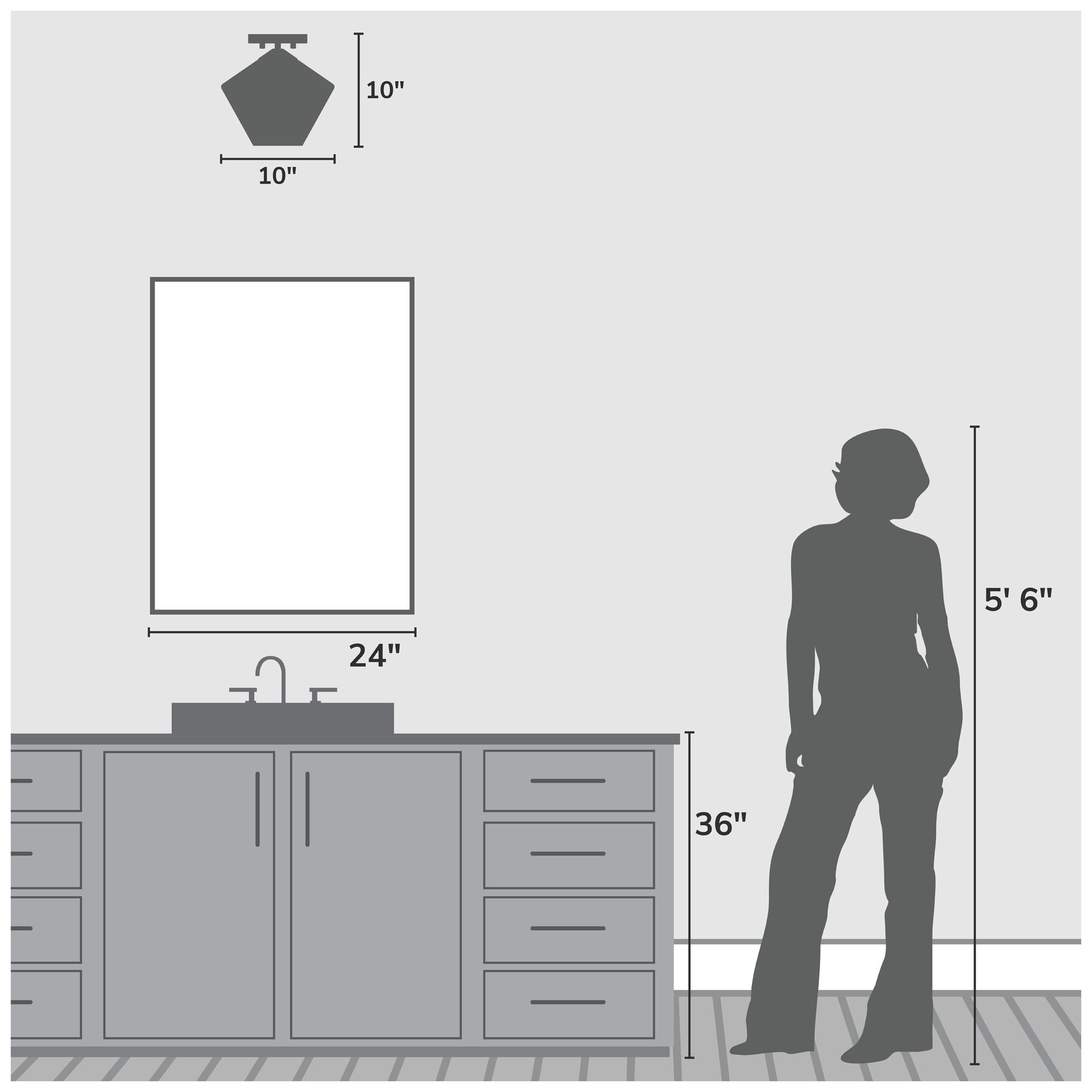 Image 4 Hunter Celestial Valley Alturas Gold with Cased White Glass Flush Mount more views