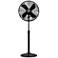 Hunter Classic Matte Black Adjustable Standing Fan