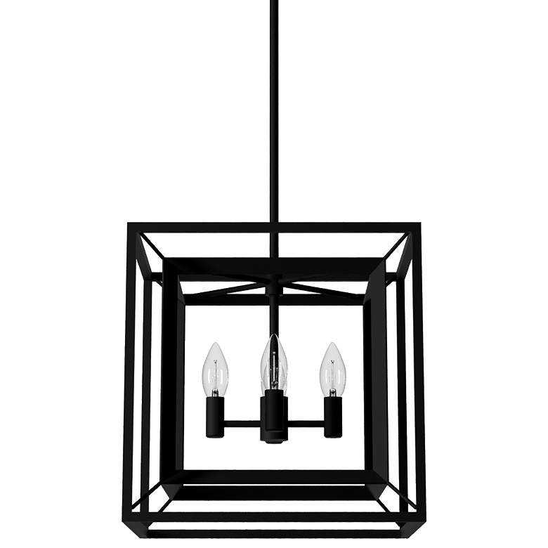 Image 1 Hunter Doherty Natural Iron 4 Light Chandelier Ceiling Light Fixture