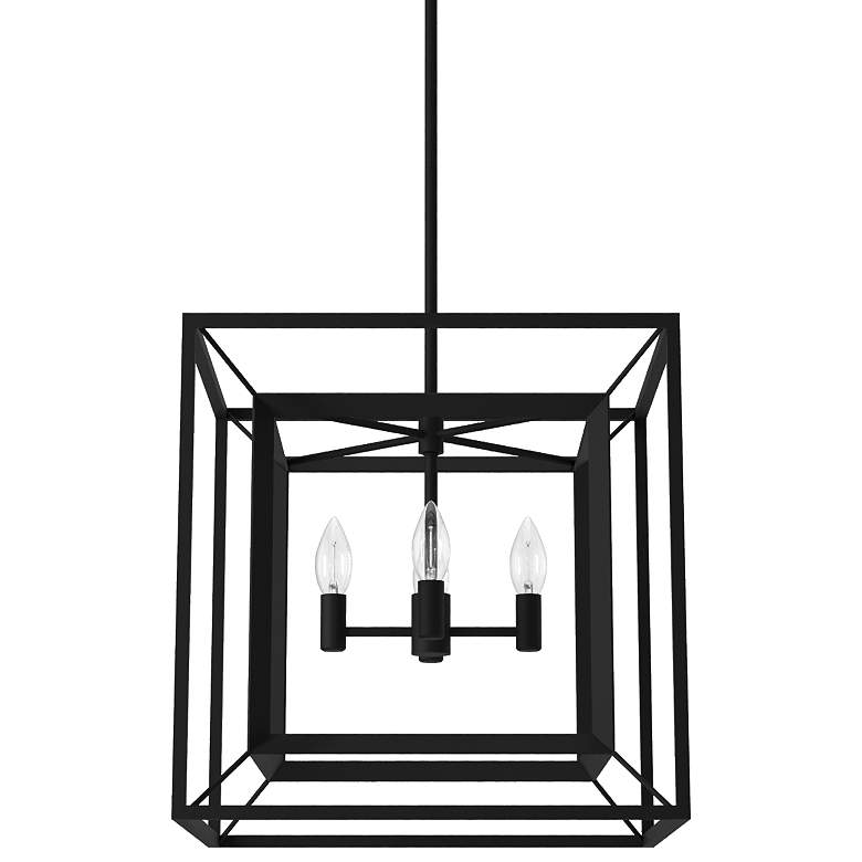 Image 1 Hunter Doherty Natural Iron 4 Light Chandelier