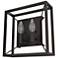Hunter Doherty Onyx Bengal 2 Light Sconce Wall Light Fixture