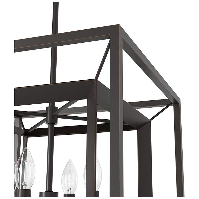 Image 7 Hunter Doherty Onyx Bengal 4 Light Chandelier more views