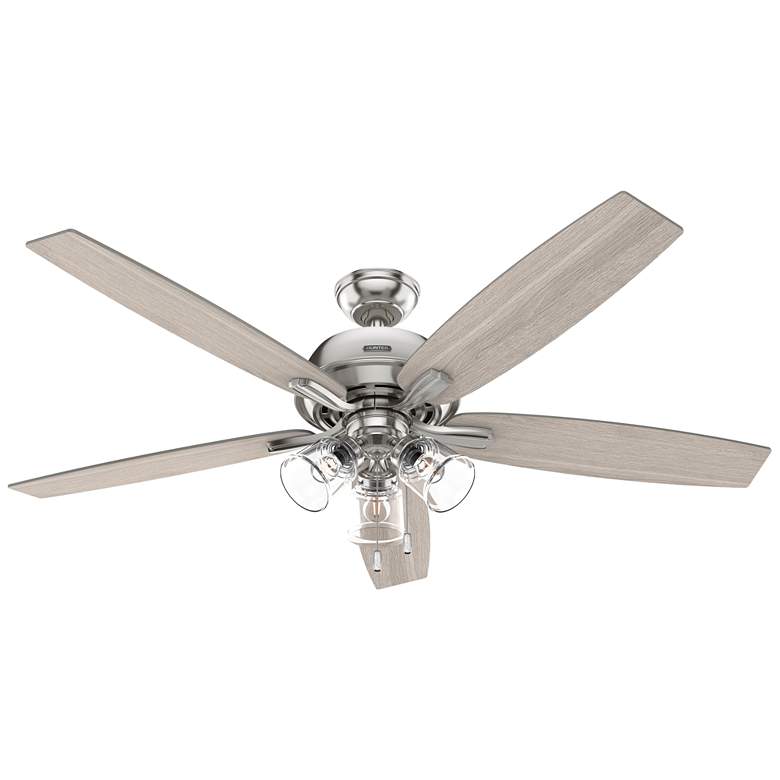 Image 2 Hunter Dondra LED 60 in Brushed Nickel ENERGY STAR Indoor Fan