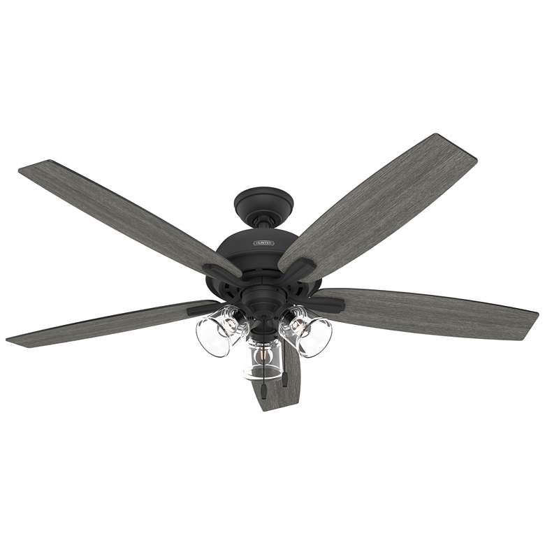 Image 2 Hunter Dondra LED 60 in Matte Black ENERGY STAR Indoor Fan