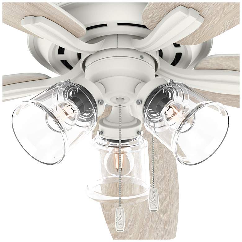 Image 7 Hunter Dondra LED 60 in Matte White ENERGY STAR Indoor Fan more views