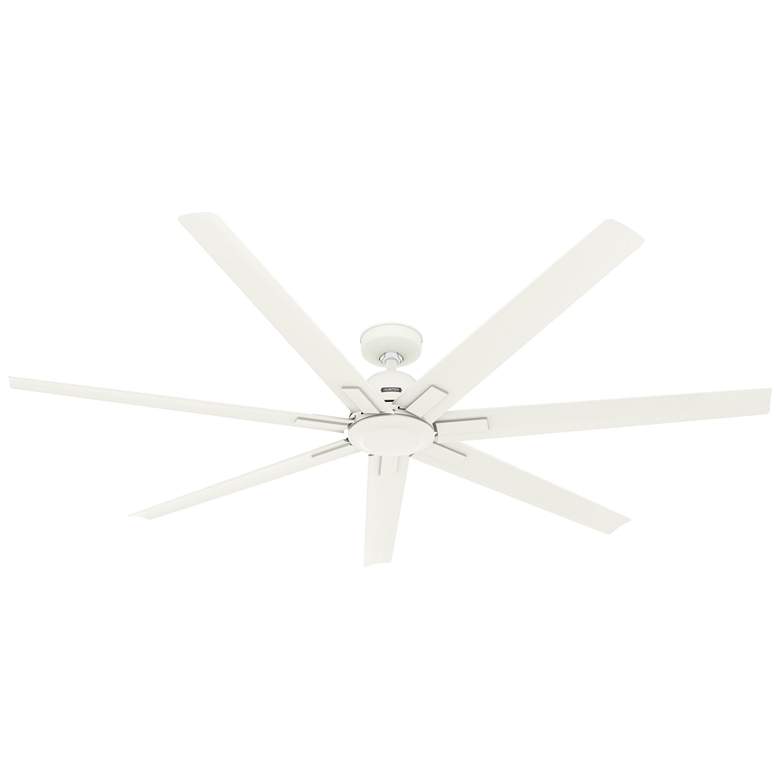 Image 2 Hunter Downtown 72 in Matte White ENERGY STAR Outdoor Fan