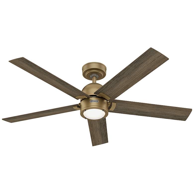 Image 2 Hunter Erling LED 52 in Luxe Gold ENERGY STAR Indoor Fan