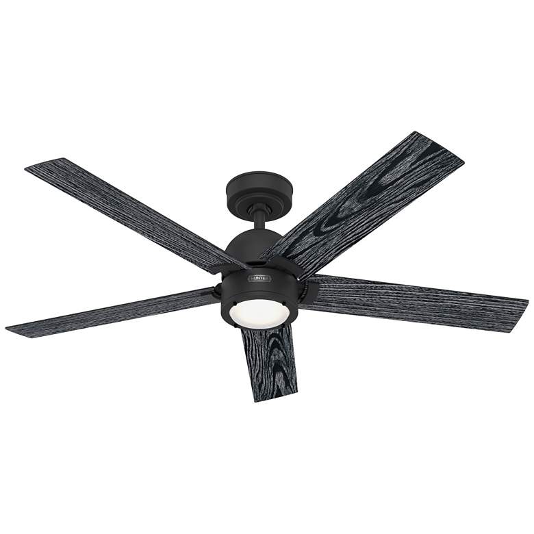 Image 2 Hunter Erling LED 52 in Matte Black ENERGY STAR Indoor Fan