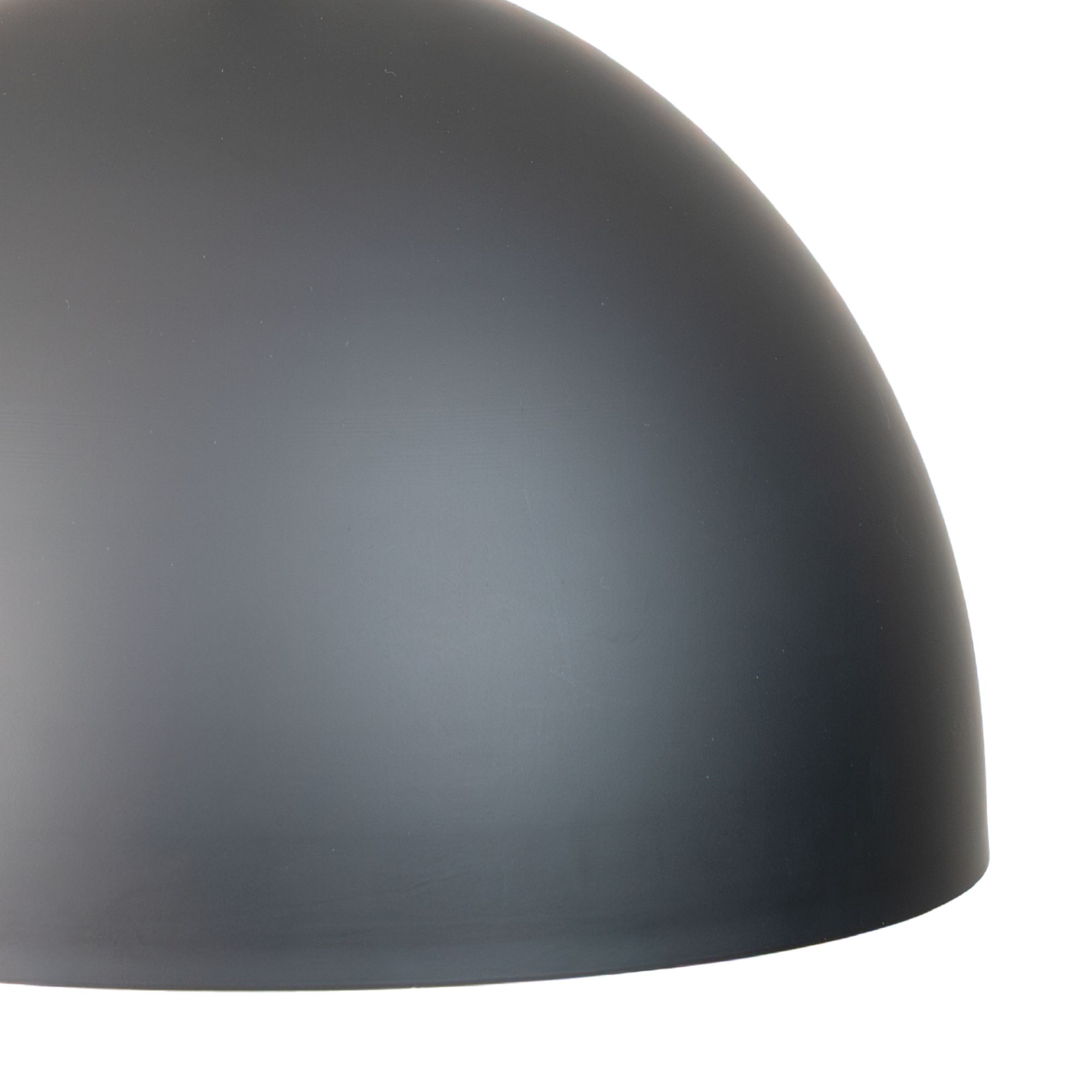 Hunter Erling Matte Black 1 Light Medium Pendant Ceiling Light Fixture