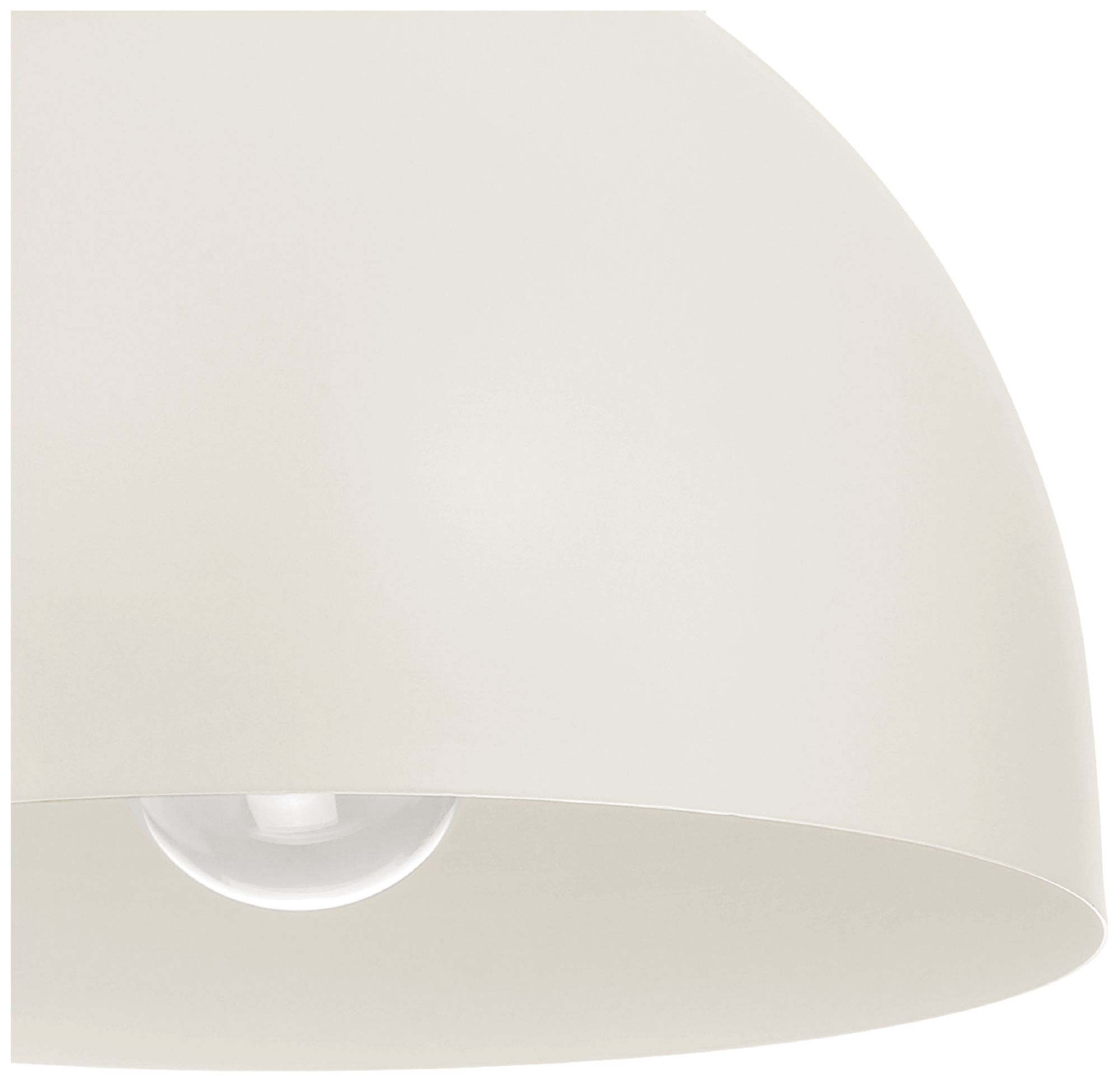 Image 7 Hunter Erling Sandstone 1 Light Medium Flush Mount Ceiling Light Fixture more views