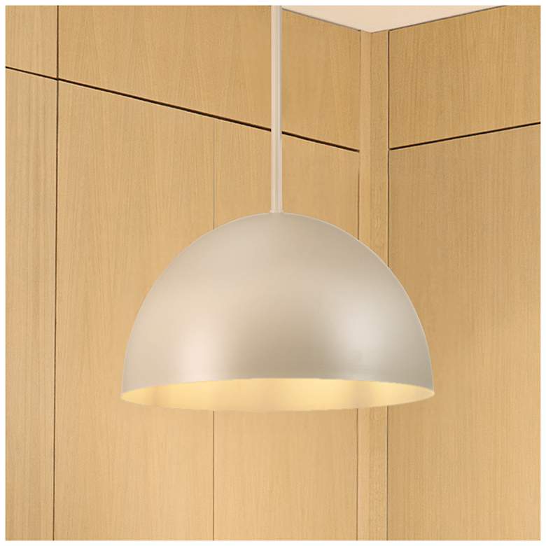 Image 1 Hunter Erling Sandstone 1 Light Medium Pendant Ceiling Light Fixture