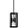 Hunter Felippe Natural Iron with Seeded Glass 6 Light Pendant