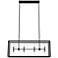 Hunter Felippe Natural Iron with Seeded Glass 8 Light Chandelier