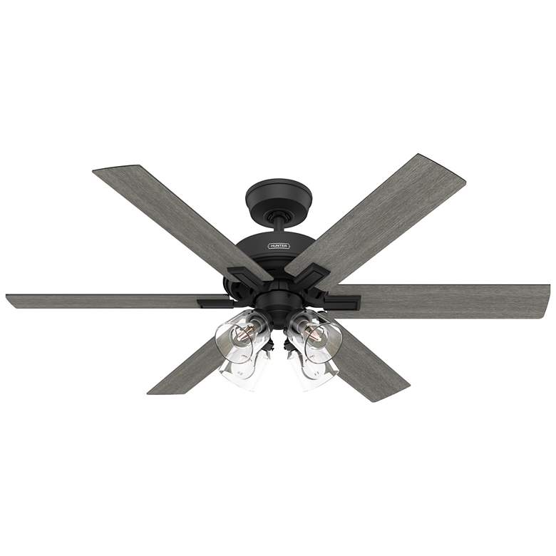 Image 2 Hunter Fonthill LED 52 in Matte Black Hunter Express ENERGY STAR Indoor Fan