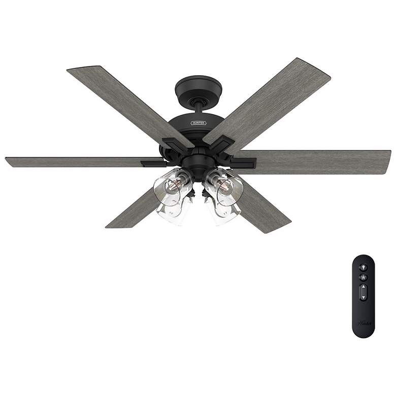Image 4 Hunter Fonthill LED 52 in Matte Black Hunter Express ENERGY STAR Indoor Fan more views