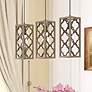 1_Hunter Gablecrest French Oak and Rustic Iron 3 Light Cluster
