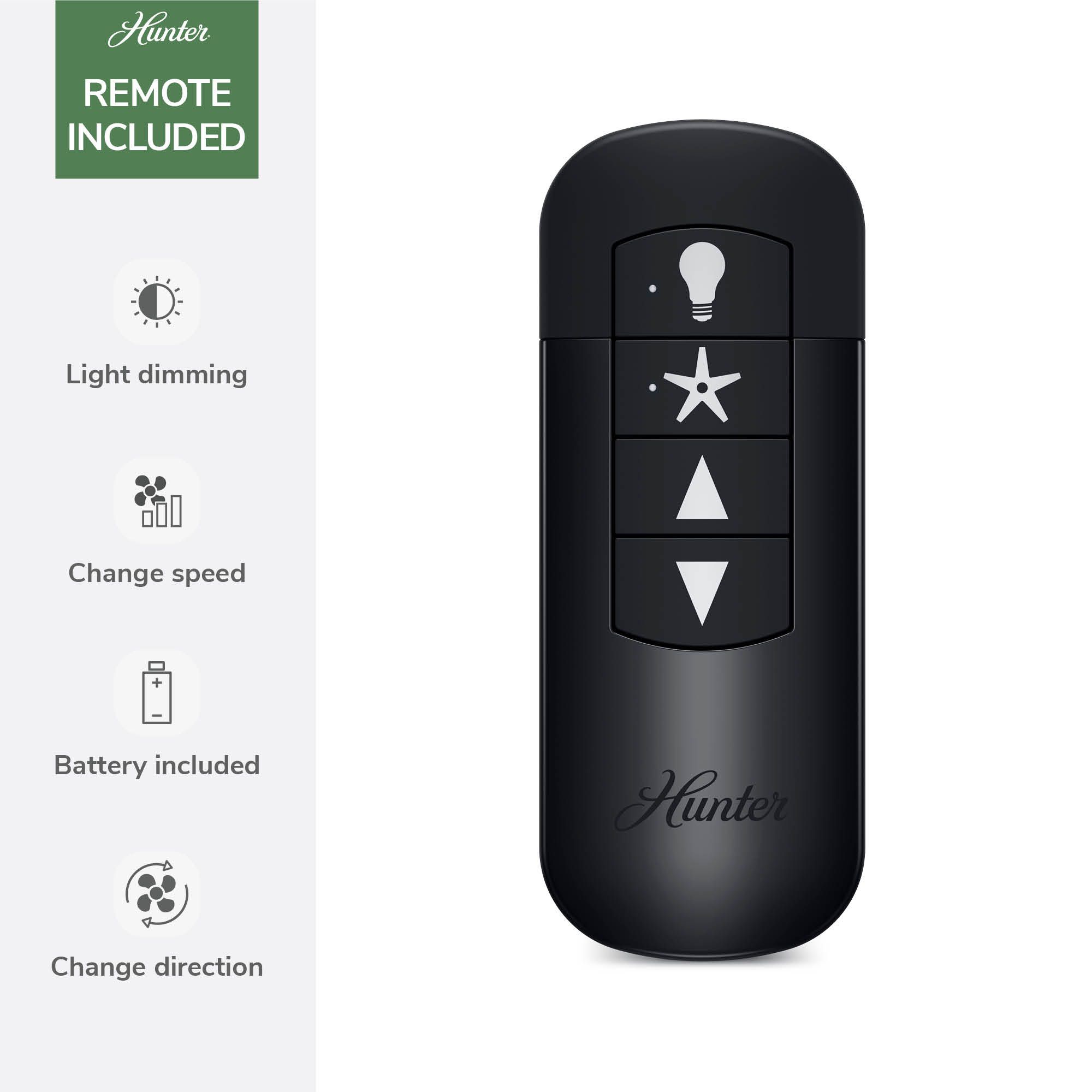 Image 3 Hunter Georgetown LED 52 in Fresh White Hunter Express ENERGY STAR Fan more views